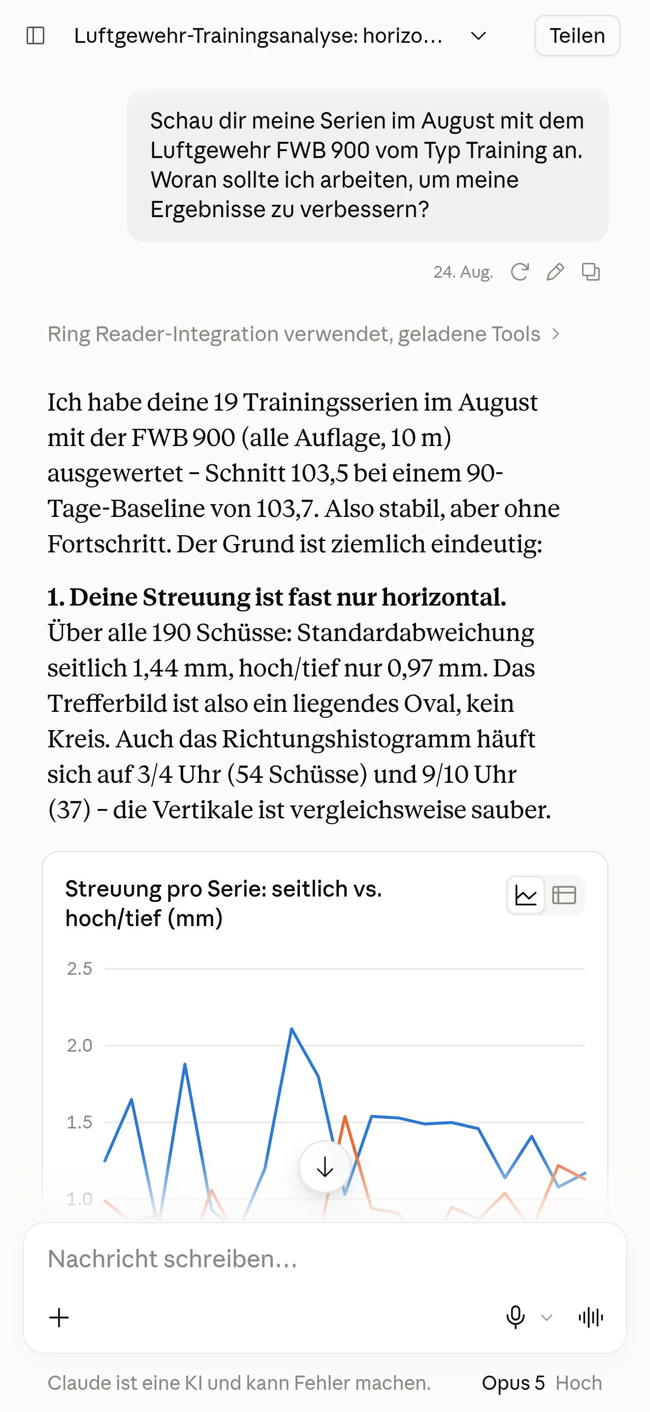 Frage an KI